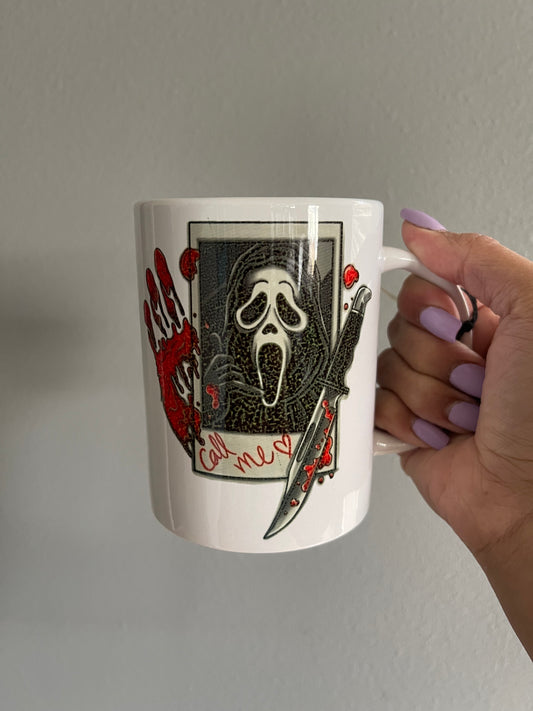 Ghost Face Mug