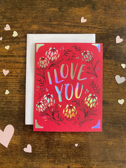 ‘I Love You’ Card