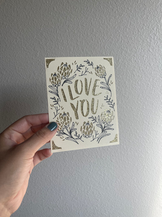 I Love You Card