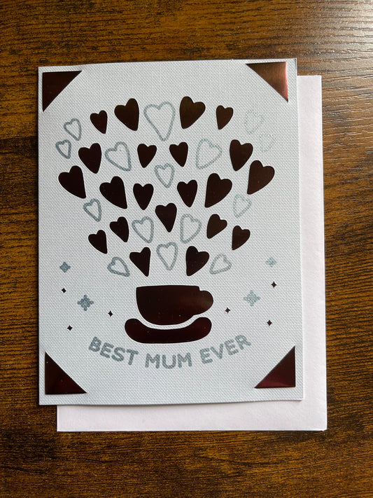 “BEST MUM EVER” Card