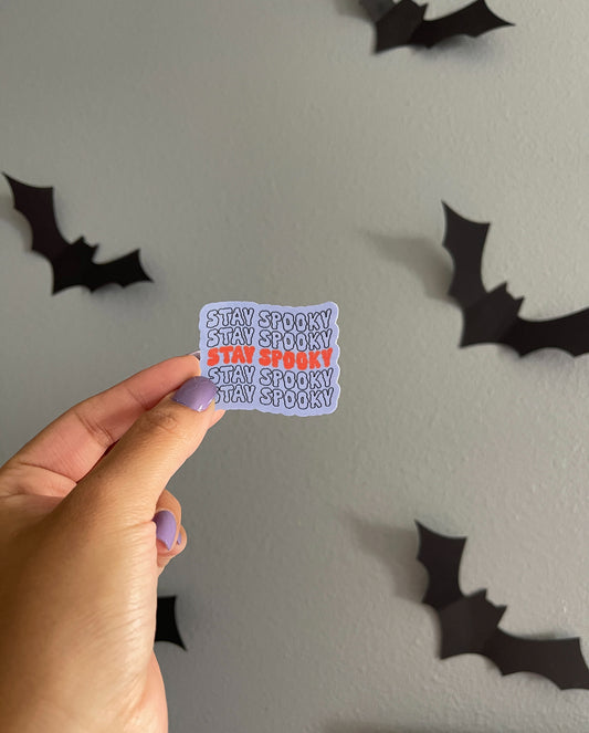 Stay Spooky Sticker