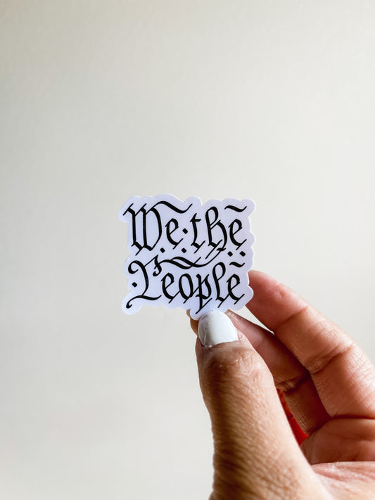 We The People Sticker