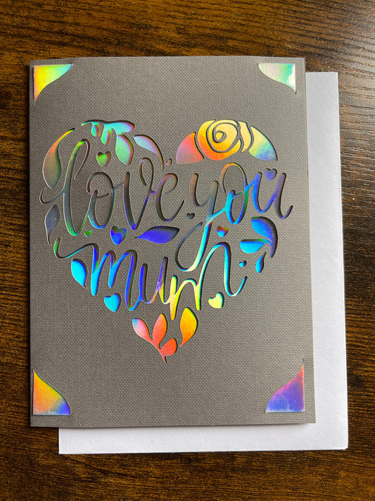 “ILY mum” Card