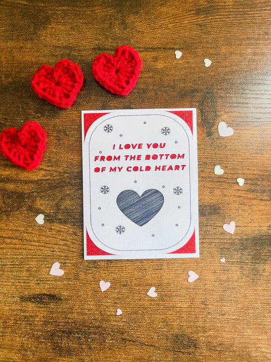 ILY-Cold Heart Card